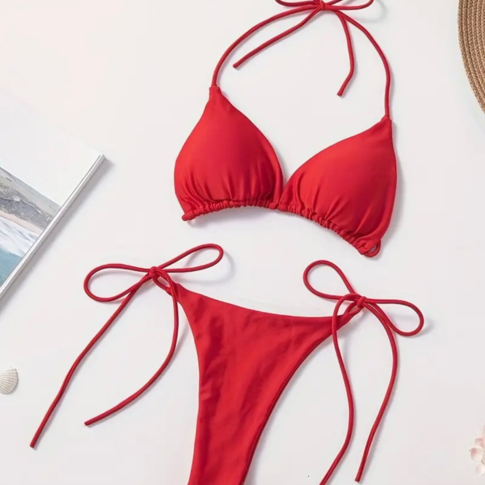 Red Bathing Suit!